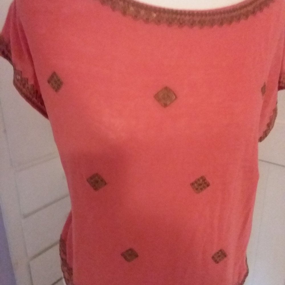 j. Jill love Linen Ladies Top size small